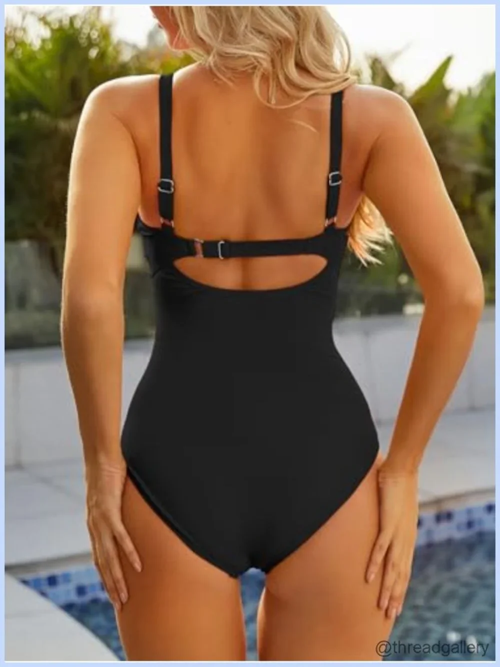 Modest Long Torso One Piece Swimsuit with Tummy Control